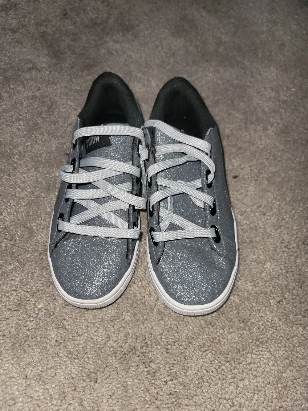 Puma sparkling silver